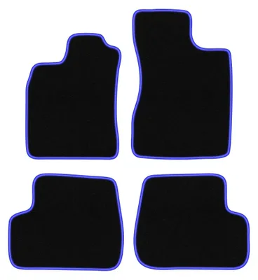 Imagen del producto de Alfombrillas de moqueta para Renault Twingo I 1993-2006 (hatchback) – juego de 4 piezas, /azul, a medida – Wielganizator CARLUX