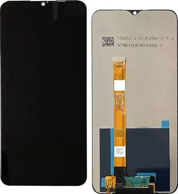 Produktbild von Clappio, LCD-Display + Touchscreen Displayeinheit Ersatzteil für Realme 7i, Schwarz