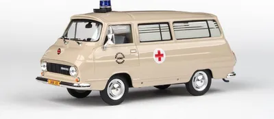 Obrázok produktu pre Škoda 1203 (1974) - Sanitka - Vozidlo (Šumperk) ABREX 1:43