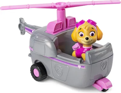 Produktbild von Paw Patrol Super Skye Helicopter Hubschrauber Fahrzeug 20 cm mit Figur