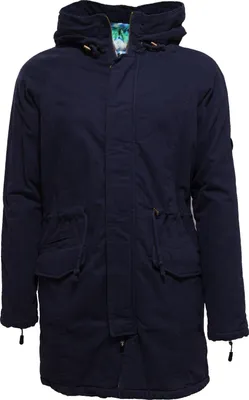 Productafbeelding van 2465J herenjas TRUSSARDI ACTION, blauw, met fleecevoering