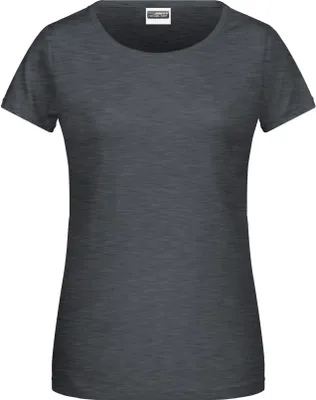 Produktbild von Ladies' Basic-T Damen T-Shirt in klassischer Form black-heather, Gr. M
