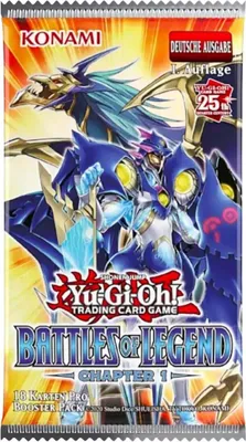 Produktbild von Yu-Gi-Oh! Battle of Legend: Chapter 1 Booster Deutsch
