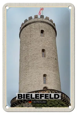 Produktbild von Blechschild Städte Berlin Sparrenburg Architektur 18x12cm Schild