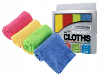 Obrázok produktu pre Sada utierok z mikrovlákna x4
