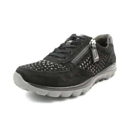 Produktbild von Gabor 96.968 Damenschuhe - sportliche Schnür- Halbschuhe schwarz NEU
