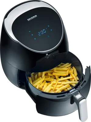 Produktbild von Severin FR 2445, Heißluftfritteuse, 5 l, 1,5 kg, 80 °C, 200 °C, 60 min