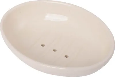 Produktbild von Seifenschale - uni beige