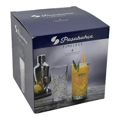 Produktbild von Pasabahce 52800 Timeless Gläser Longdrink 4er-Set