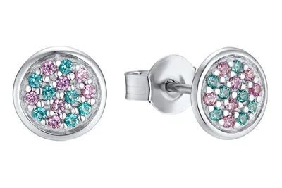 Produktbild von Ohrstecker von Prinzessin Lillifee aus Sterlingsilber mit Zirkonia
