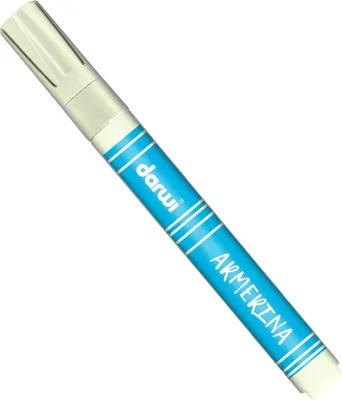 Obrázok produktu pre Darwi Cold Ceramic Paint Marker Fixka na keramiku White 6 ml 1 ks