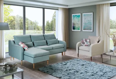 Produktbild von Ecksofa Couch Schlafsofa Sofa Wohnzimmer Design Couchen Sofas Polster Bett