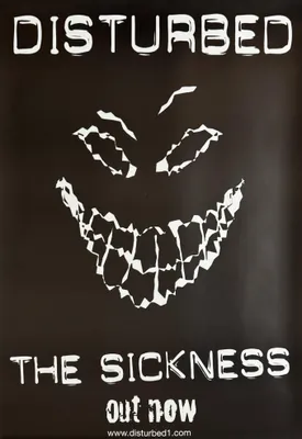 Zdjęcie produktu dla Disturbed - The Sickness - 2000 - Plakat - 48x70 cm