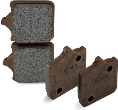 Image de BREMBO Plaquettes de frein 07BB4080 - Métal fritté