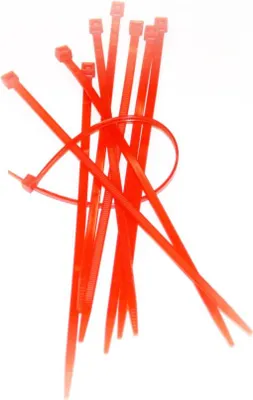 Produktbild von Kabelbinder SCK-200MCR rot (100 Stück)