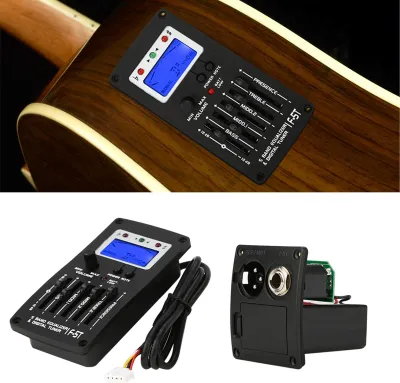 Produktbild von Pickup,Gitarren Pick Up,Equalizer Digital Tuner,5Band Pickup,Gitarrenzubehör