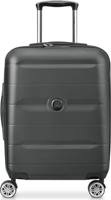 Produktbild von DELSEY PARIS Comete + 4 Double Rolls Cabin Trolley SL 55 Black schwarz 58cm