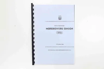 Obrázek produktu pro Katalog Simson Sr2 Návod K Údržbě