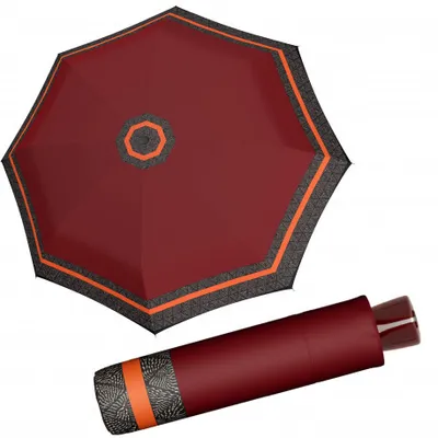 Obrázek produktu pro Doppler Fiber Mini Style - dámský skládací deštník, vínová