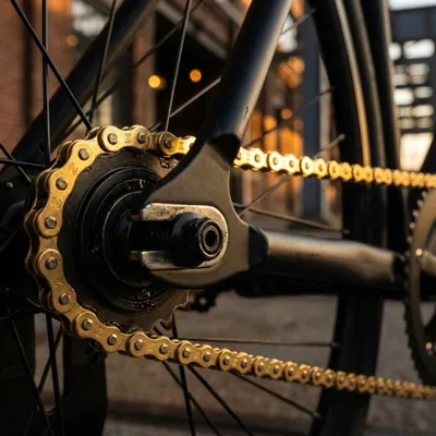 Produktbild von KMC chain Z1 Wide 1 speed 112L gold