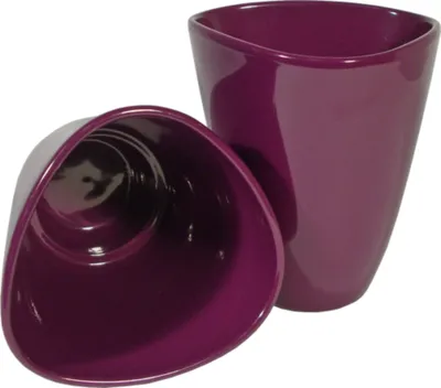 Produktbild von Orchideenkübel 406-14 dreieck pflaume