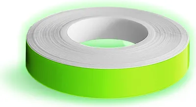 Produktbild von Wheel Stripes für Felgen Moto Grün Fluo 9 mm x 6 mt