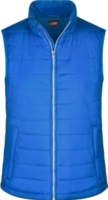 Produktbild von Ladies' Padded Vest Leichte, wattierte Steppweste royal, Gr. XXL