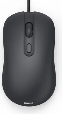 Produktbild von Hama USB-Maus CM-200, 4 Tasten, kabelgebunden, schwarz