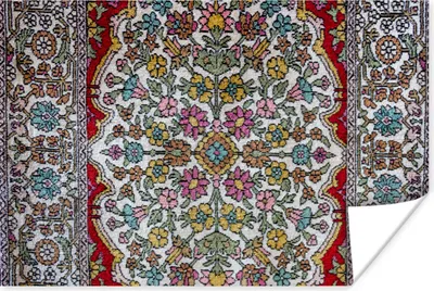 Produktbild von MuchoWow® Poster Persische Teppiche - Teppiche - Muster - Farben 60x40 cm - Schlafzimmerdekoration