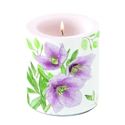 Produktbild von A - Weihnachten – Kerze medium – Candle medium – Format: Ø 10 cm x 10