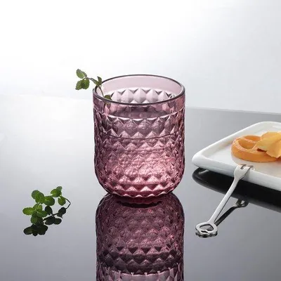 Produktbild von Famanu Cocktailgläser Set von 6 - Vintage Design mit Diamantmuster