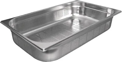 Produktbild von Vogue Gn-Behälter Edelstahl 20Cm Gn1/1 Gelocht