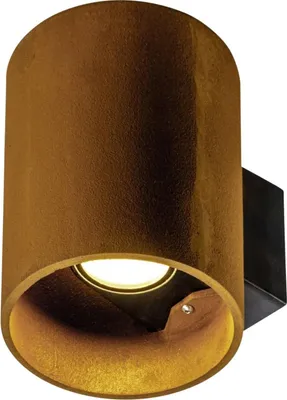Zdjęcie produktu dla RUSTY© UP/DOWN WL, zewnętrzna natynkowa lampa ścienna LED okrągła przełącznik CCT 3000/4000K