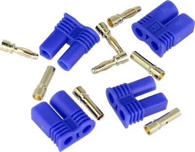 Produktbild von Robitronic EC2 Stecker und Buchse (2 Paare)