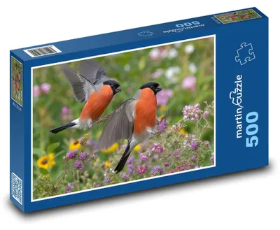 Obrázek produktu pro Puzzle 500 Hýli mezi květinami - martinpuzzle