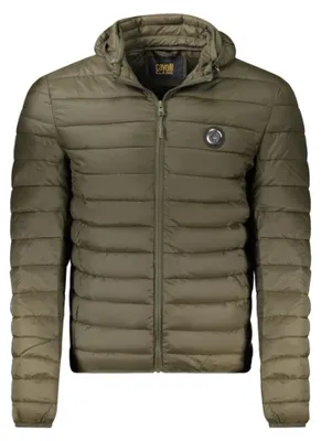 Produktbild von Grüne Herrenjacke mit Kapuze und Taschen - Leicht & Stilvoll