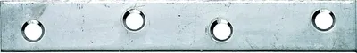 Immagine prodotto di Alberts 851927 Connettore piatto, stretto, acciaio inox, 100 x 15 mm, set da 50