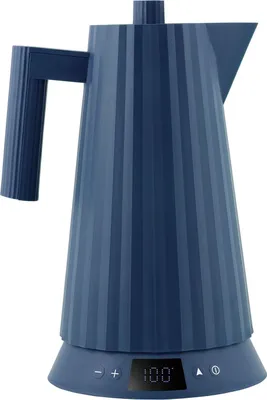 Immagine prodotto di ALESSI - Bollitore Elettrico “Plissé” Blu 1,7 L con Controllo Temperatura