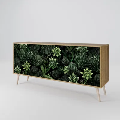 Immagine prodotto di Spacerebels cassettiera a 3 ante - credenza cassettiera - credenza alta - mobile armadio - soggiorno camera da letto - 57,5×164,5×42 (HxLxP)