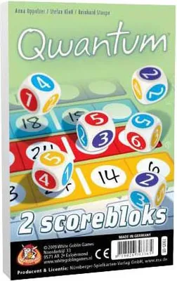Produktbild von Weiße Koboldspiele Qwantum Bloks – Würfelspiel