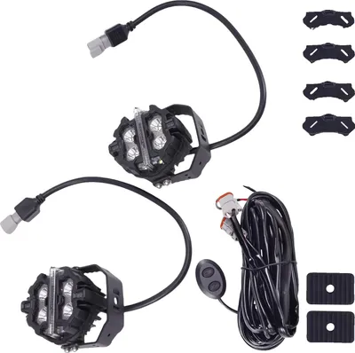 Productafbeelding van LED-lichtmodules, 3,5 inch, 160W, IP68, kleurtemperatuur 6000K, met spotlicht en zijlichten