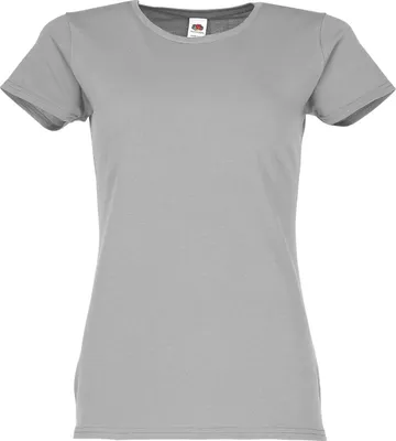 Produktbild von Fruit of the Loom Ladies Iconic 150 T-Shirt Farbe: zink Größe: S