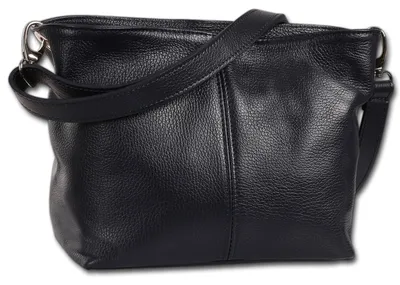 Productafbeelding van Toscanto dames schoudertas, handtas, leren tas, donkerblauw, model D3OTT829SB