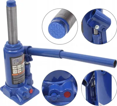 Produktbild von SATRA | Hydraulischer Flaschenwagenheber, 3t