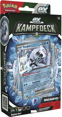 Produktbild von Pokemon EX-Kampfdeck Juli 2023 - Baojian EX - Deutsch