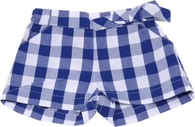 Immagine prodotto di 5481AB bermuda bimba GIRL LIU-JO checked white/blue Cotone shorts kid