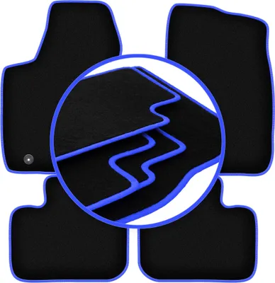Image de Tapis de sol CARLUX-BLUE pour : Dodge Charger LD Coupé (2011-2020)