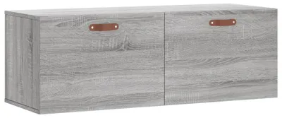 Obrázek produktu pro vidaXL Nástěnná skříňka Grey Sonoma 100x36,5x35 cm výrobek ze dřeva