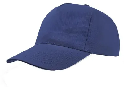 Produktbild von Atlantis Baseballkappe mit 5 Paneelen LT884 (Einheitsgröße) (Königsblau)