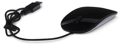 Produktbild von LMP Easy Mouse, Beidhändig, Optisch, USB Typ-A, 1600 DPI, Grau